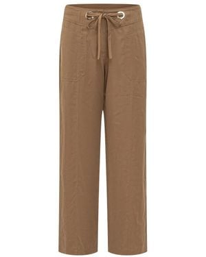 Ba&sh Straight Trousers - Marrone