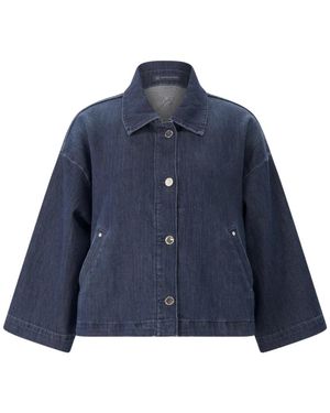RAFFAELLO ROSSI Jassen ,Blauw ,Denim Denim Jacket