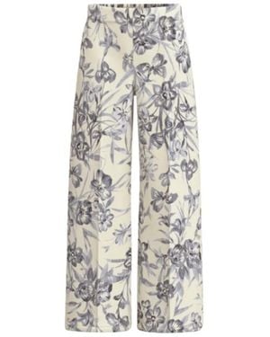 Marella Wide Trousers - Multicolour