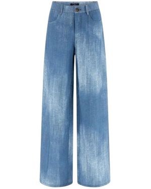 Guess Wide Jeans - Azul