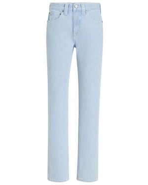 KHAITE Straight Jeans - Azul