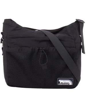Maison Kitsuné Stilvolle Schultertasche Für Den Täglichen Gebrauch - Blau