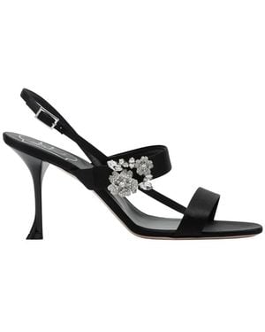 Roger Vivier High Heel Sandals - Black