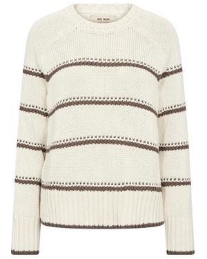 Mos Mosh Round-Neck Knitwear - Neutro