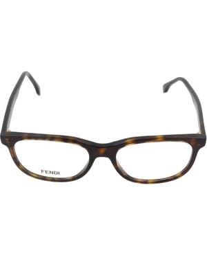 Fendi Hochwertige Optische Brille - Braun