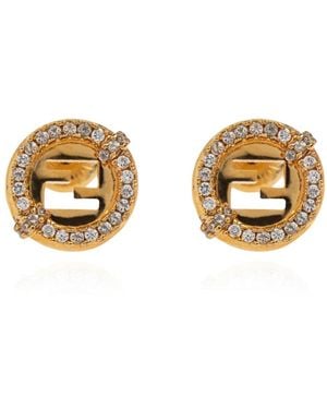 Fendi Earrings - Metallic