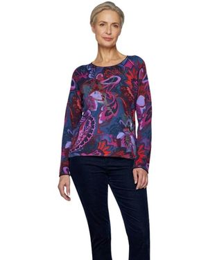 Rabe Rundhalspullover Für Damen - Blau