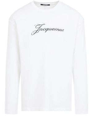 Jacquemus Tops ,Wit ,Katoen Le T-Shirt