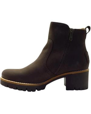 Panama Jack Heeled Boots - Marron