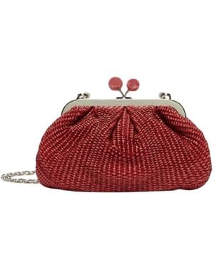 Weekend by Maxmara Tassen ,Rood ,Katoen Pasticcino Bag Small