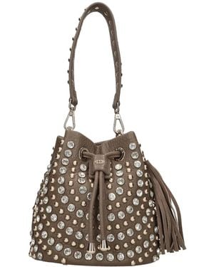 La Carrie Bucket Bags - Marrone