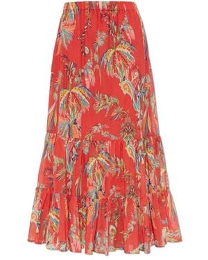 Etro Maxi Skirts - Rood