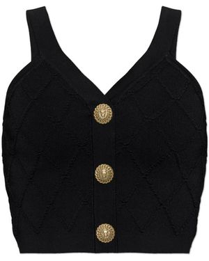 Balmain Tops ,Zwart ,Blouses