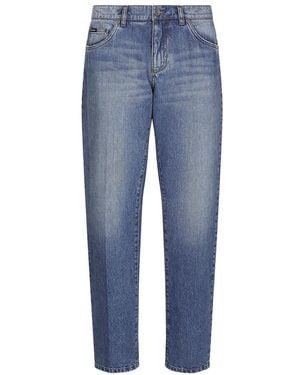 Dolce & Gabbana Loose-Fit Jeans - Blue