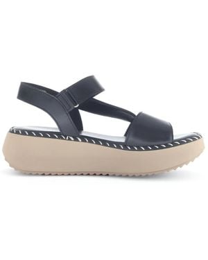 Gabor Flat Sandals - Blu