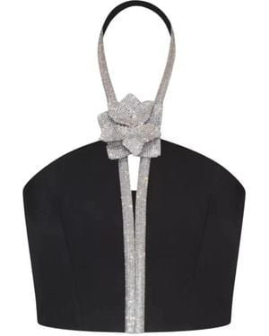 Nue Sleeveless Tops - Black