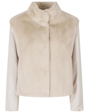 Herno Faux Fur & Shearling Jackets - Neutro