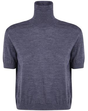 N°21 Turtlenecks - Bleu