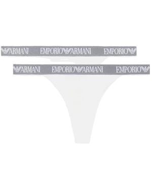 Emporio Armani Bottoms - White