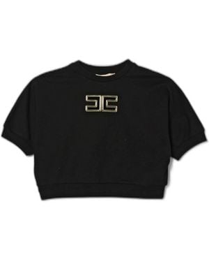 Elisabetta Franchi Sweatshirts - Negro