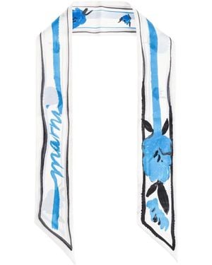 Marni Silky Scarves - Azul