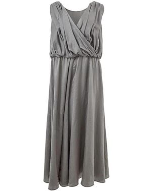 Lardini Midi Dresses - Grey