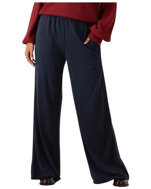 Moss Copenhagen Blaue Lynette Hose Für Frauen