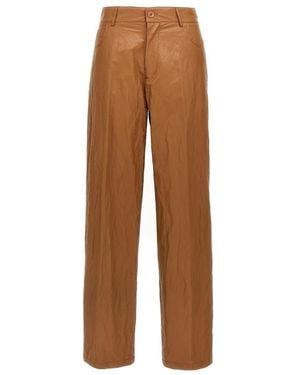 Nude Wide Trousers - Brown