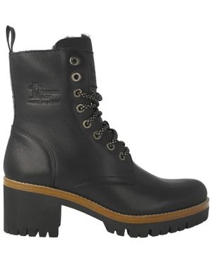 Panama Jack Bota impermeable con forro de pelo y plantilla anatómica - Negro