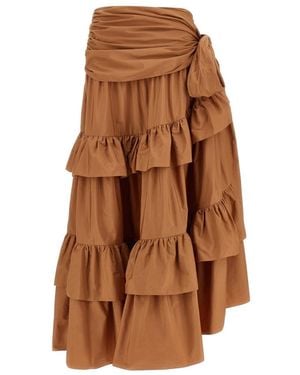 Chloé Maxi Skirts - Brown
