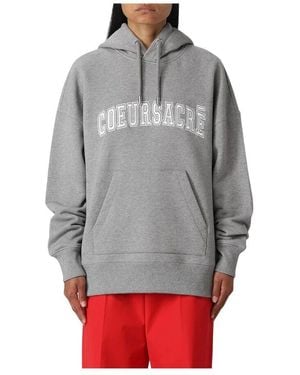 Ami Paris Hoodies - Grey