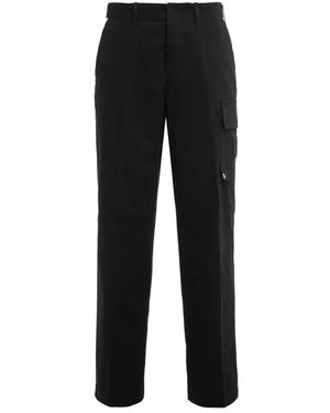 Fendi Straight Trousers - Black