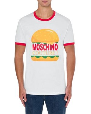 Moschino T-Shirt Bianca - Wit