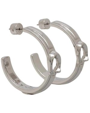 COACH Ronde Stud Oorbellen - Metallic