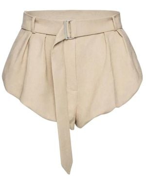 Magda Butrym Short Shorts - Natural