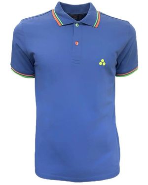 Peuterey Polo Shirts - Blue
