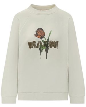 Marni Sweatshirts - Bianco