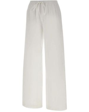 Loulou de Saison Wide Trousers - White