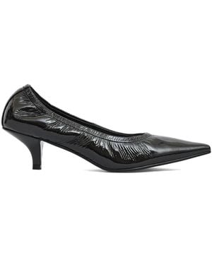 Strategia Court Shoes - Black