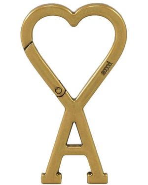 Ami Paris Schlüsselanhängerhalter aus zamac-material - Mettallic