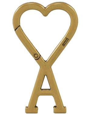 Ami Paris Schlüsselanhängerhalter aus zamac-material - Mettallic