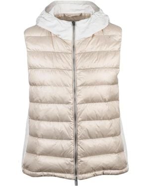 Peserico Jassen ,Nylon Smanicato Svasato - Naturel
