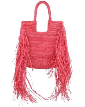 MADE FOR A WOMAN Tote Bags - Pink