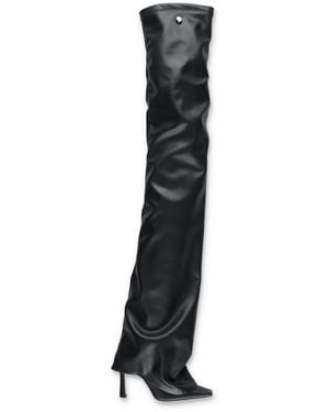 The Attico Over-Knee Boots - Negro