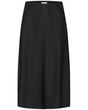 Saint Tropez Midi Skirts - Black