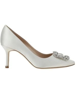 Manolo Blahnik Pumps - Bianco