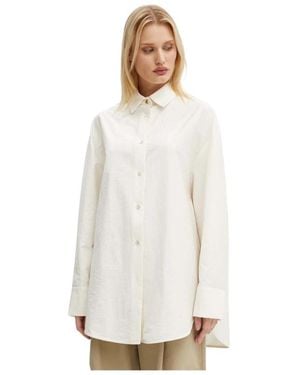 Aeron Oversize Shirt - Weiß