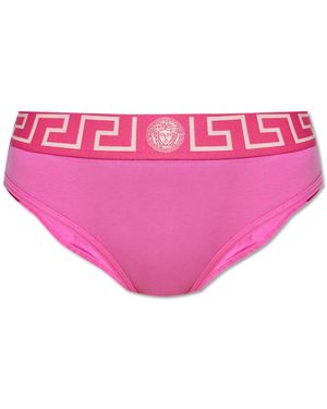 Versace Baumwollslips - Pink