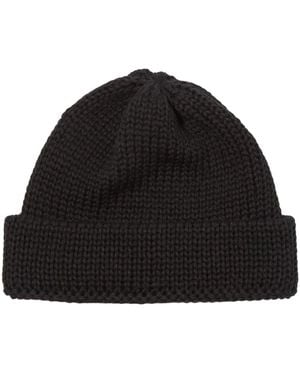 Universal Works Short Watch Cap - Zwart