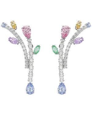 Swarovski Ariana Grande Drop Oorbellen - Metallic
